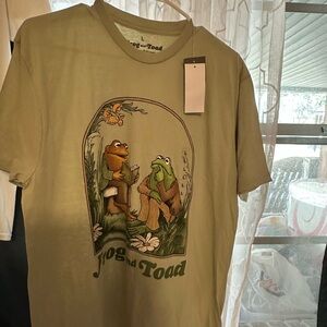 Frog and Toad Graphic Tee - Green